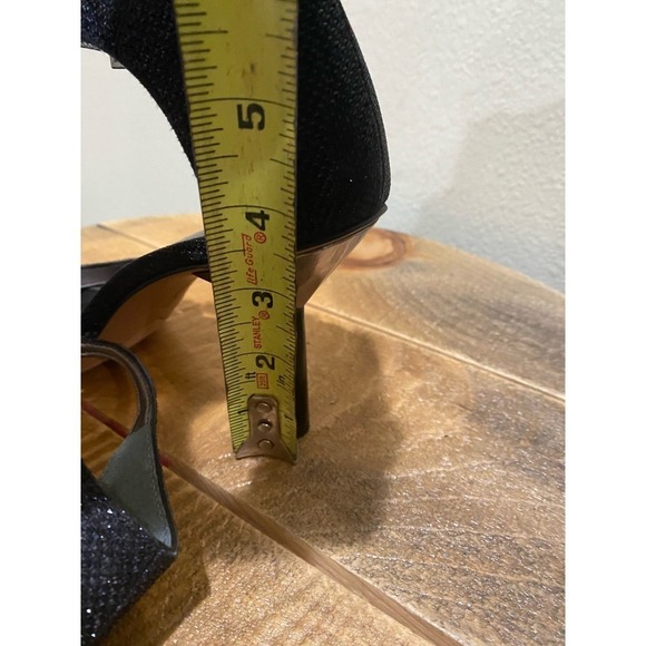 Franco Sarto Rania 2 Ankle Stiletto Heels Black size 8.5 - Picture 9 of 9